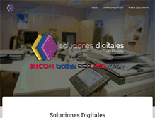 Tablet Screenshot of bodegadecopiadoras.com